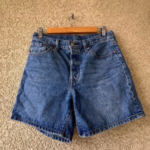 Levi's 501 Classic Blue Jean Shorts Jorts